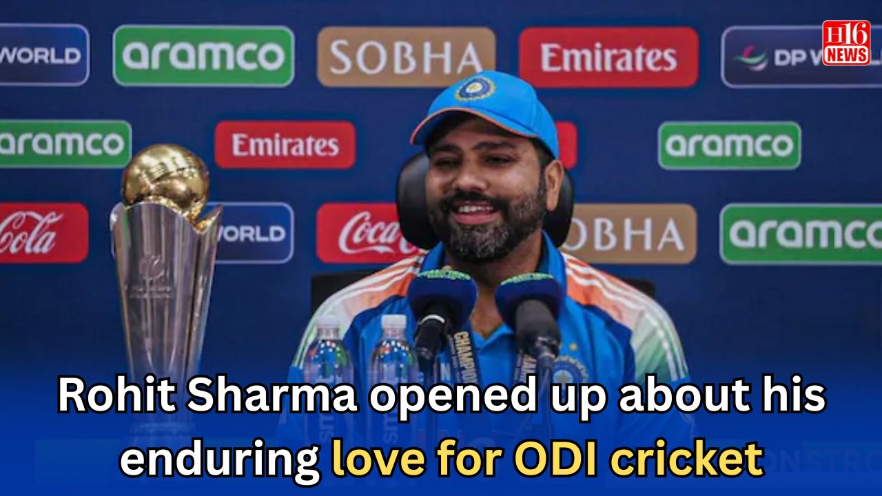 Rohit Sharma opened up about his enduring love for ODI cricket
